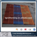 New technology Color Stone Coated Roofing Tile 1335*420*0.4mm making machine